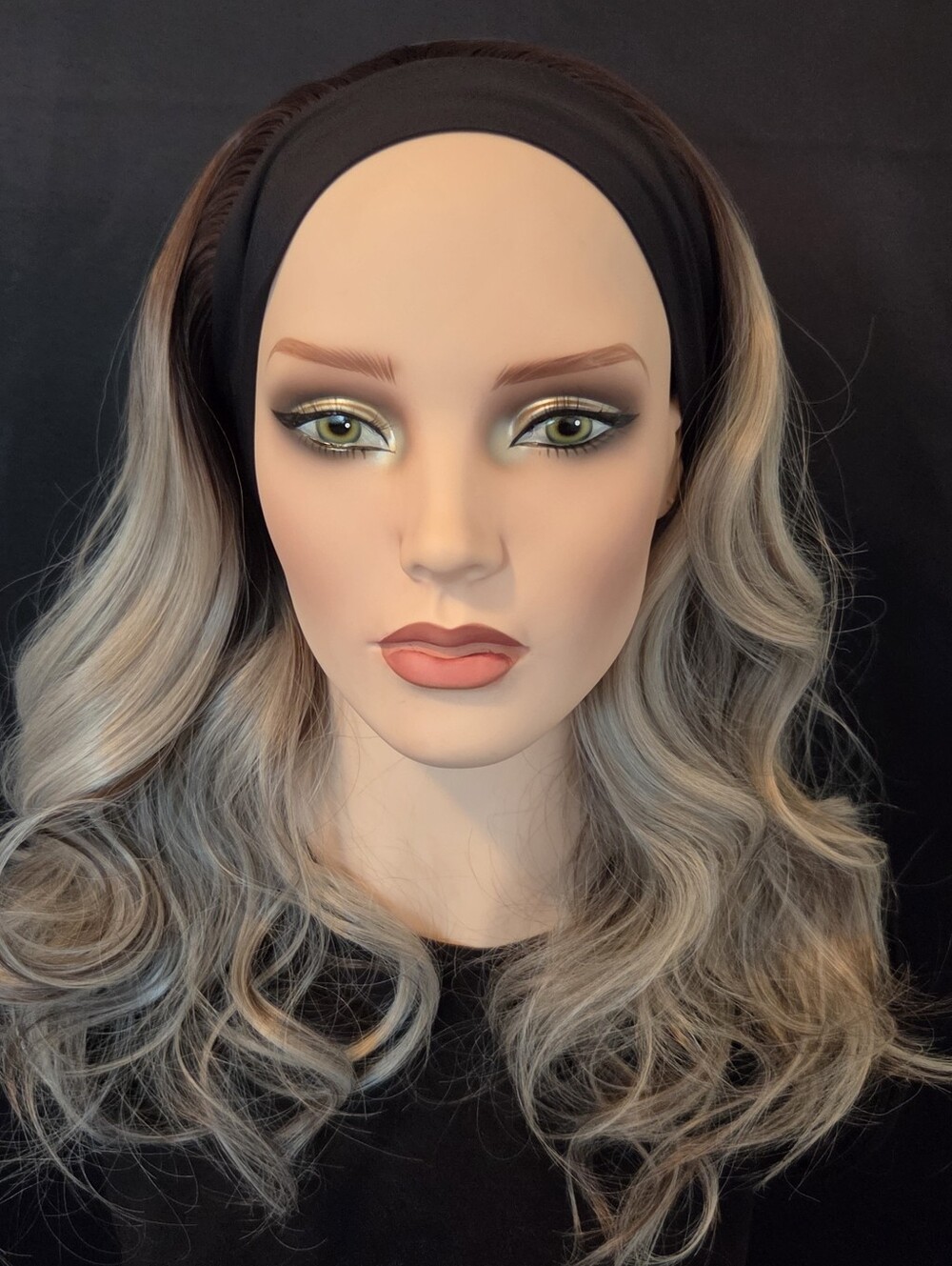 Headband wig Infinite Tresses Avery Ash Blonde